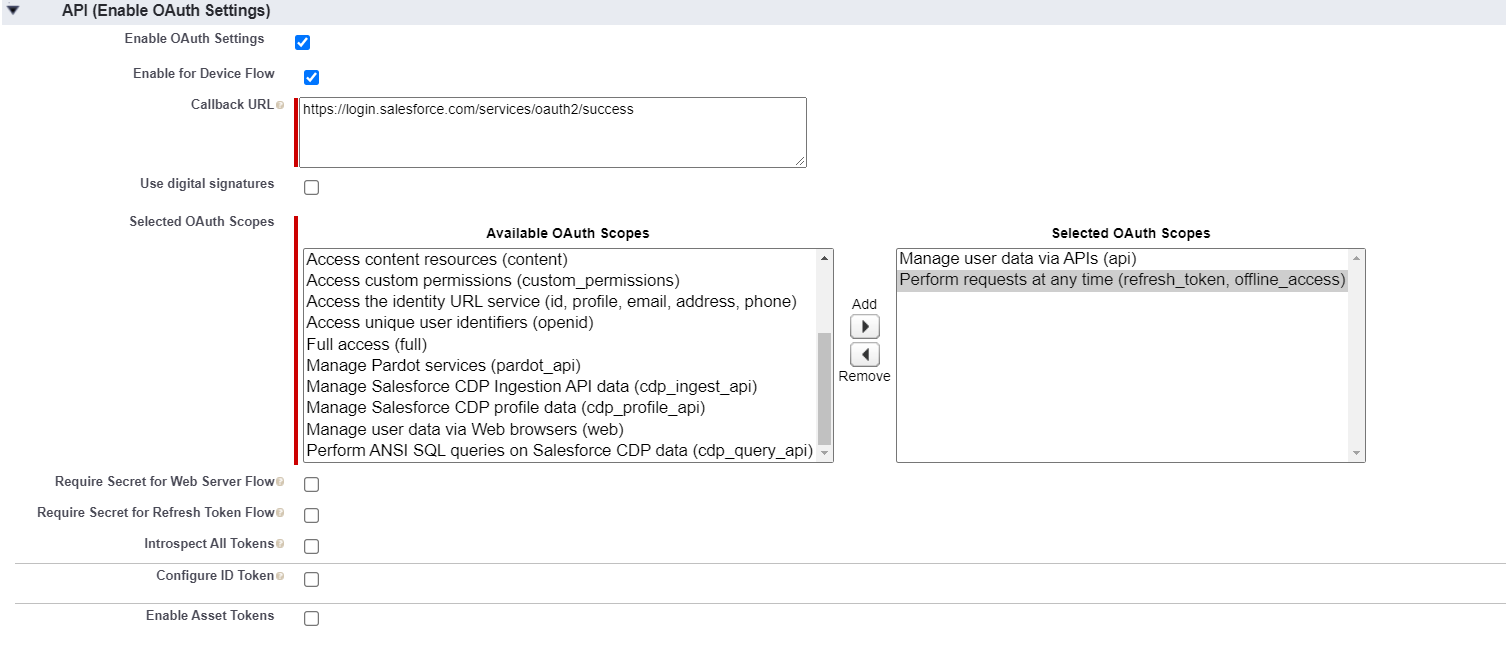 Salesforce CRM Configuration