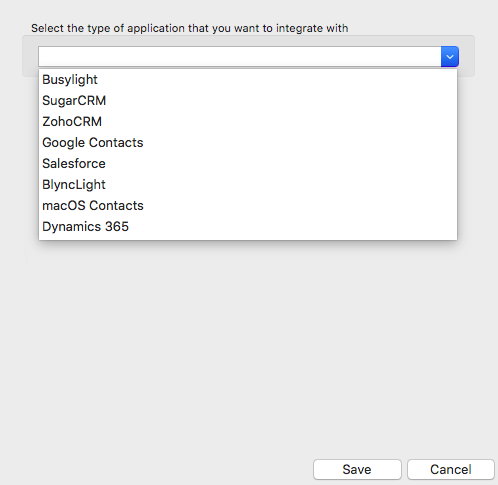 Integration options