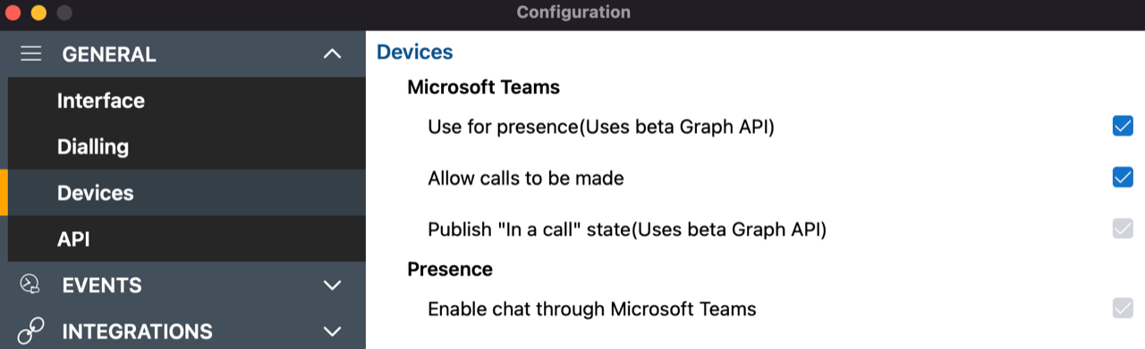 configuration settings devices