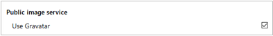 configuration settings interface public image service