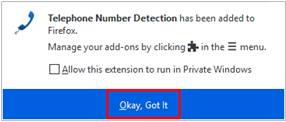 firefox telephone number detection added confirm