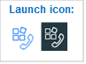 launch icon call settings