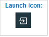 launch icon exit