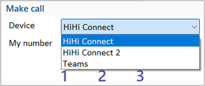 traymode preferred device teams