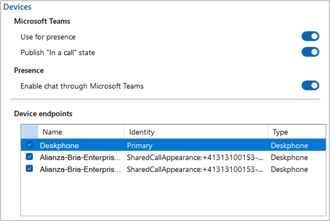 configuration settings devices