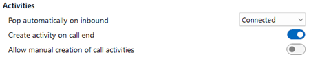 salesforce crm activities settings