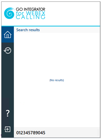 search bar dialing