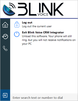 exit session button options