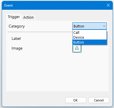 call events custom event trigger