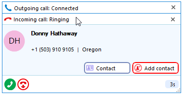 multiple call inactive Preview window