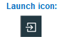 launch icon exit